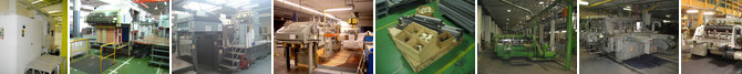Collage von Maschinen Collage von Maschinen